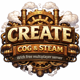 Create Cog & Steam logo