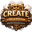 Create Cog & Steam logo