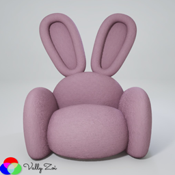 Blush Bunny Chair  logo