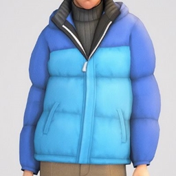 Winter Jacket Turtleneck logo