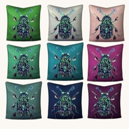 Beaded Beetle Cushions logo