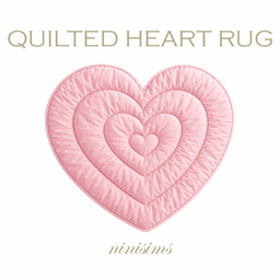 Quilted Heart Rug logo