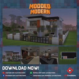 Modded Modern House #11 (With Furnitures) logo