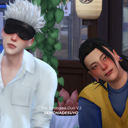 [Tray] The Strongest Duo V.2 Gojo Satoru and Geto Suguru logo