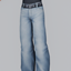 Loose Fit Jeans Set logo