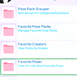 Pose Manager by fgeh | Russian translation project image