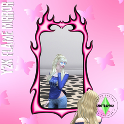 Y2K Flame Mirror project image