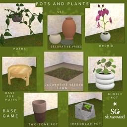 SG_POTS AND PLANTS SET project image