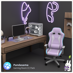 Gaming Room CC Pack By PandaSama | Spanish Translation By Dareksimmer project image