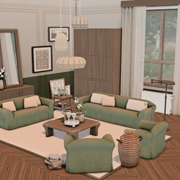 Green Stefan's Salon (CC Livingroom) logo
