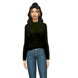 Cute Solid Color Sweater project image