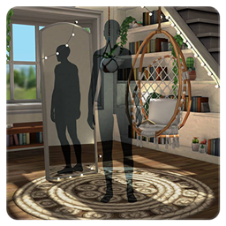 Nestled Nook (CAS Background) logo