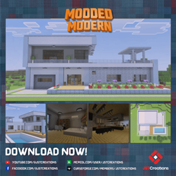 Modded Modern House #12 (With Furnitures) logo