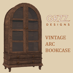 Vintage Arc Bookcase project image