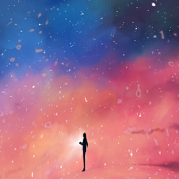 Anime Reflection Under the Starry Sky project image
