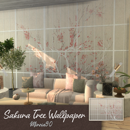 Sakura Tree Wallpaper logo