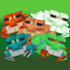 Assorted Frogs logo