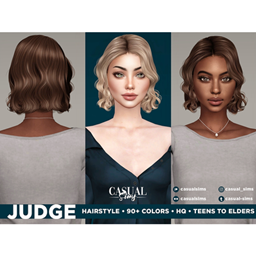 CasualSims - Judge Hairstyle (More strands)