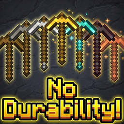 NoDurabilityPickaxe logo