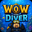 WoW the Diver by OverCraft (dive in the fishing event for relics) logo