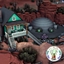 Alien House + Ufo logo