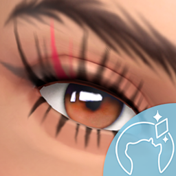 eyelashes no. 1 soft color highlight project image