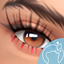 eyelashes no. 1 soft two colored logo