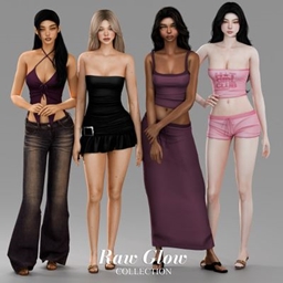 Raw glow Collection logo