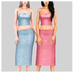 Val lace two pieces set project image