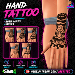 Hand tattoo by Jochi project image