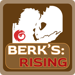 Berk's Rising logo