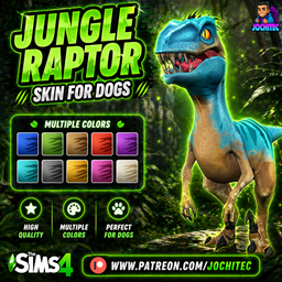 Jungle raptor skin by Jochi