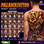 Full back tattoo pack by jochi logo