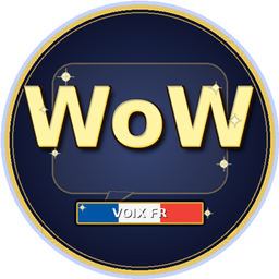 VoiceOver ( doublage voix ) FR Wow CORE logo