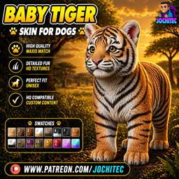 Baby tiger skin by Jochi logo