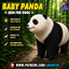 Baby panda skin for small dogs logo