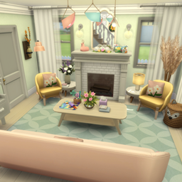 Spring Themed Living Room logo