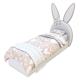 Comiko - Kids Bunny Bedroom Bed logo