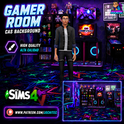 Cas background gamer room