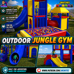 Outdoor jungle gym JochiToys logo