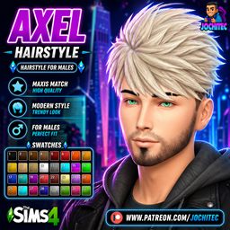 Axel hairstyle by Jochi project image