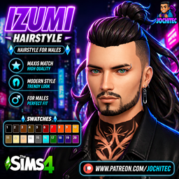 Izumi hairstyle by Jochi project image