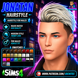 Jonatan hairstyle by Jochi project image