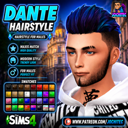 Dante hairstyle by Jochi project image