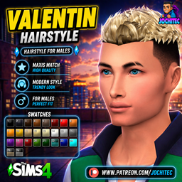 Valentin hairstyle by Jochi project image