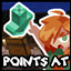 Points At logo