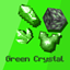 Green Crystal Bedrock logo