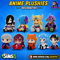 Anime plushies pack by Jochi project image
