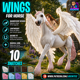 Pegaso wings by jochi logo