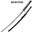weapons and relecs  logo